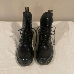 Dr. Marten’s 1460 patent leather boots